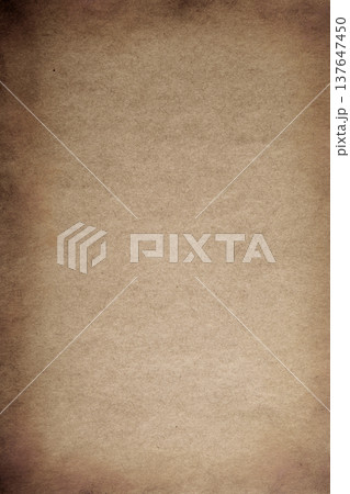 Aged grunge parchment paper texture 137647450