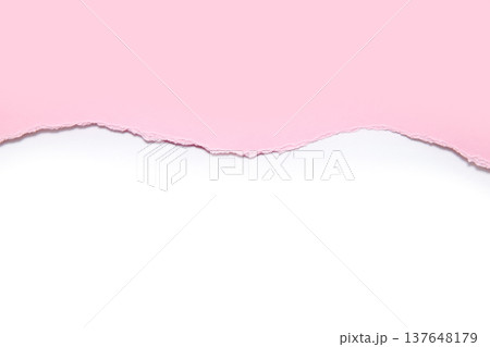 torn paper on white background with clipping path torn paper on white background with clipping path 137648179