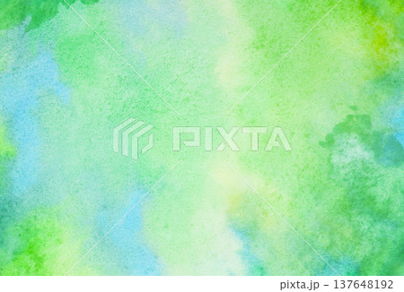 green watercolor background 137648192