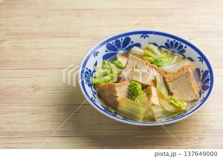 厚揚げと白菜の煮物 137649000