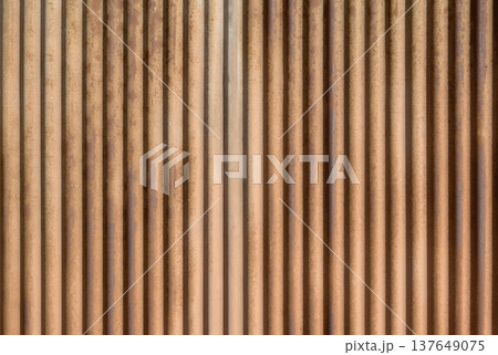 トタン塀 137649075