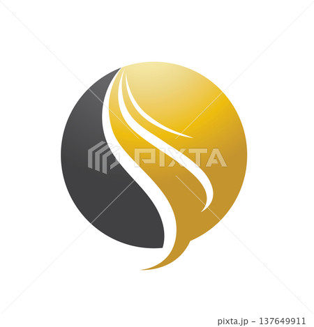 Trendy Wave Hair Studio Logo 137649911