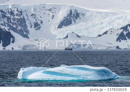 Antarctic landscape near Anvers Island 137650029
