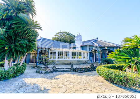 初春のグラバー園　旧グラバー住宅　長崎県長崎市 137650053