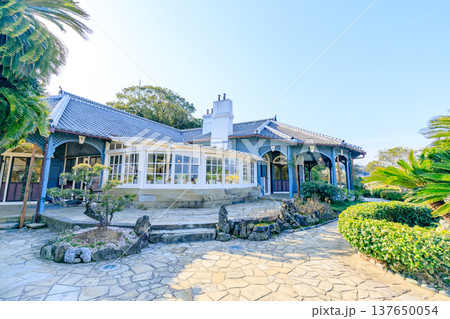 初春のグラバー園　旧グラバー住宅　長崎県長崎市 137650054