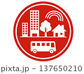 街と暮らしの都市アイコン 街と暮らしの都市アイコン 137650210