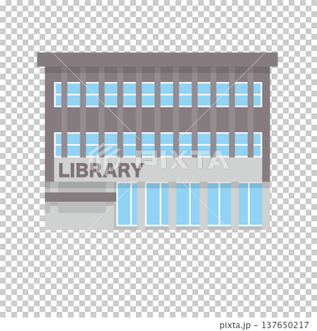 圖書館建築插圖 圖書館建築插圖 137650217