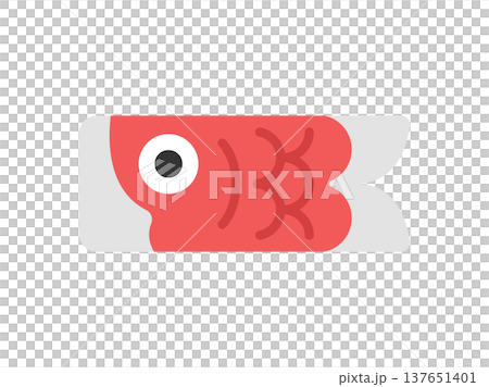 An illustration of a red carp icon from a carp streamer. An illustration of a red carp icon from a carp streamer. 137651401