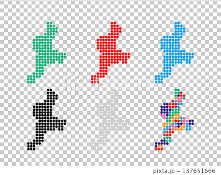 三重縣像素藝術地圖 - 圓點 - 01 137651666
