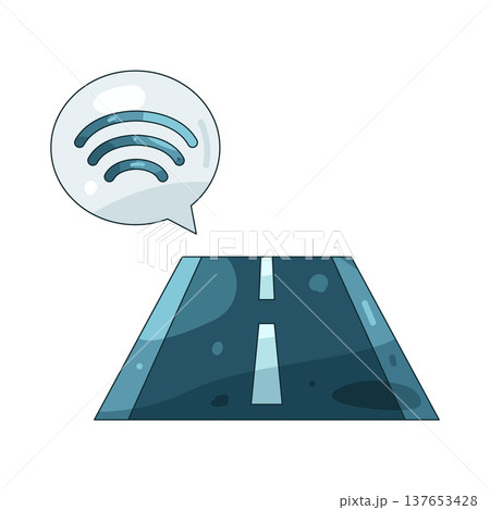 Illustration of road sensor 137653428