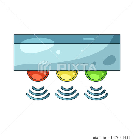 Illustration of smart light Illustration of smart light 137653431