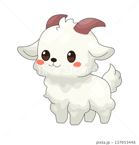 Illustration of goat  137653448