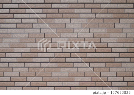 レンガ調高級感清潔感のある張壁ベージュ系11 137653823