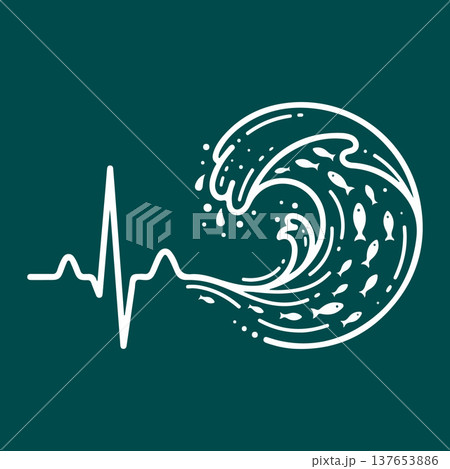 Ocean Heartbeat 137653886