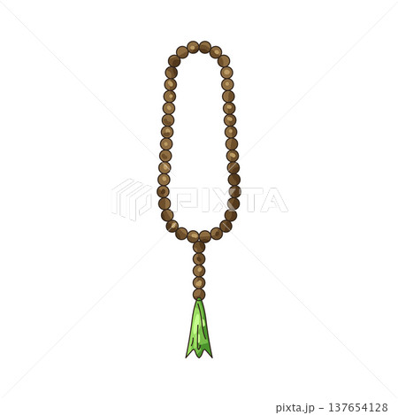 Illustration of Prayer beads Illustration of Prayer beads 137654128