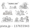 ピクニックをする人2 137655943