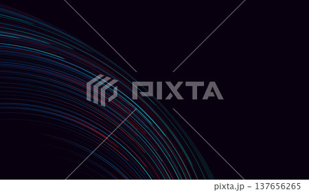 Data speed lines composed of glowing. Abstract technology future background. Vector background Data speed lines composed of glowing. Abstract technology future background. Vector background 137656265