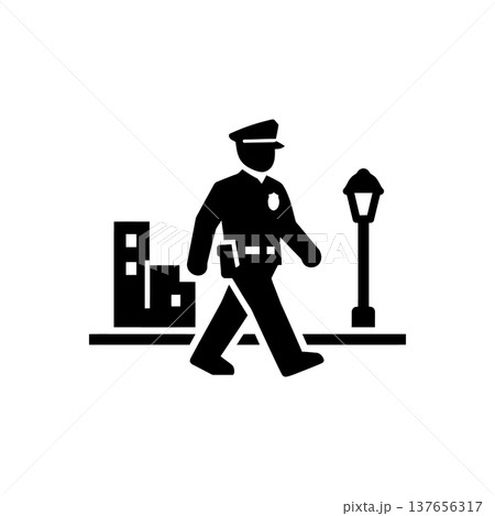 Night Watch City Street Icon Night Watch City Street Icon 137656317
