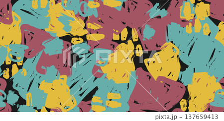 seamless pattern with people surround seamless pattern with people surround 137659413