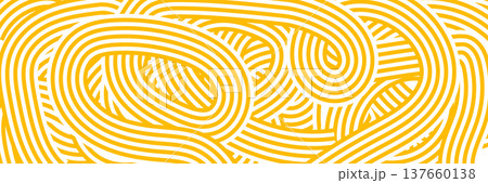 Pattern texture of Chinese noodles, Spaghetti, pasta or Ramen noodles.  137660138