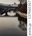 Historic city bridge over calm 137660367