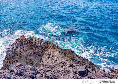 （静岡県）西伊豆・堂ヶ島　沢田公園の海 137660480