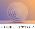 Concentric Circles Abstract Background Soft Gradient Lighting 137665998