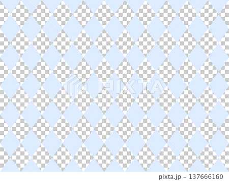 菱形格紋圖案，春季主題，淺藍色，無縫。 137666160