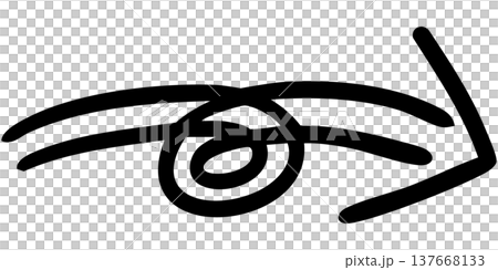 Illustration 12 of a hand-drawn double-lined arrow (black) Illustration 12 of a hand-drawn double-lined arrow (black) 137668133