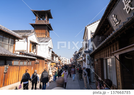 《埼玉県》川越・蔵造りの町並み 137668785