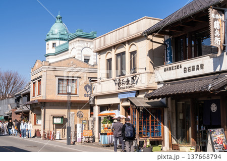 《埼玉県》川越・蔵造りの町並み 《埼玉県》川越・蔵造りの町並み 137668794