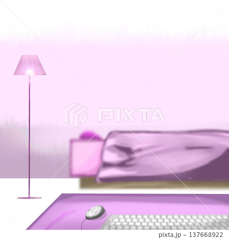 部屋の背景素材イラスト 部屋の背景素材イラスト 137668922