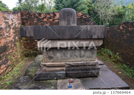 ミーソン遺跡の寺院跡, クアンナム省, ベトナム 137669464