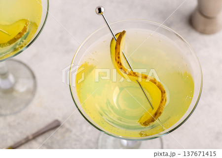 Dill Pickle Martini Vodka. Dill Pickle Martini Vodka. 137671415