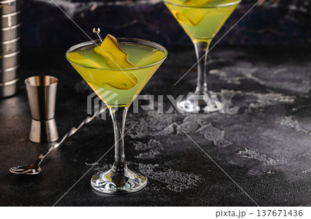 Dill Pickle Martini Vodka. Dill Pickle Martini Vodka. 137671436