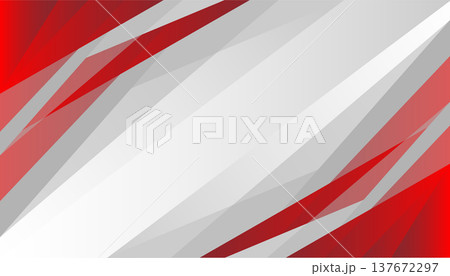 Abstract Red Diagonal Stripe Background with Modern Geometric Shapes Abstract Red Diagonal Stripe Background with Modern Geometric Shapes 137672297
