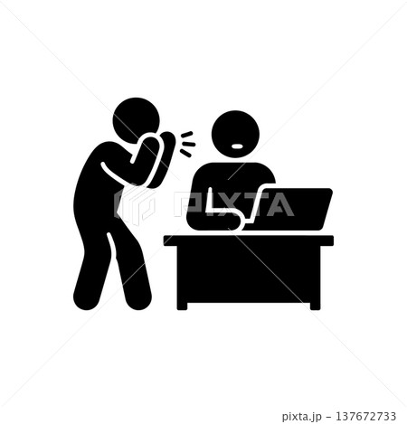 Toxic Workplace Gossip Icon 137672733