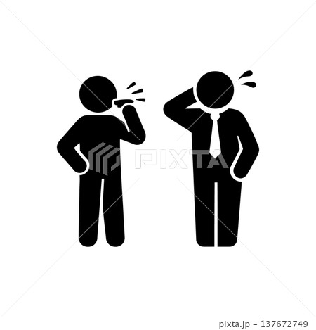 Verbal Harassment and Abuse Icon Verbal Harassment and Abuse Icon 137672749
