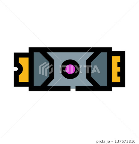 M.2 solid state drive icon illustrating data storage 137673810