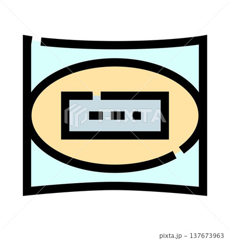 Packaging product in sealed pouch container icon 137673963