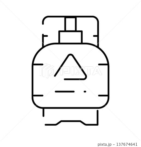 Gas cylinder container for fuel and energy heating 137674641