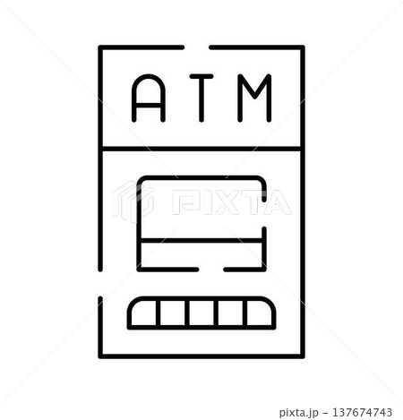 Automated teller machine service for financial transactions 137674743