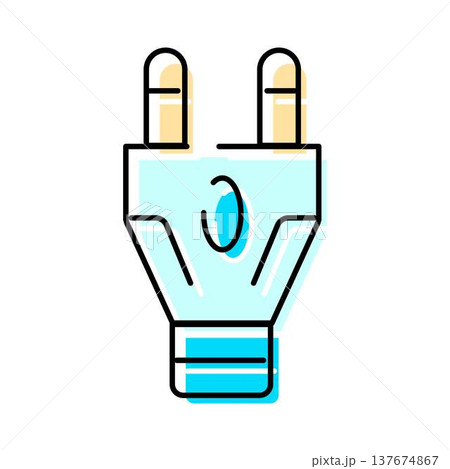 Electric plug providing power and energy connection concept Electric plug providing power and energy connection concept 137674867