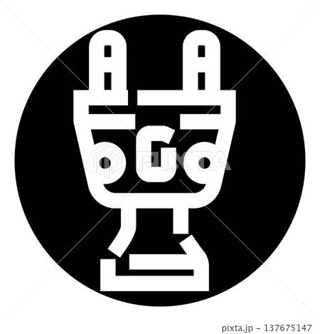 Electric power plug icon creating connection symbol Electric power plug icon creating connection symbol 137675147