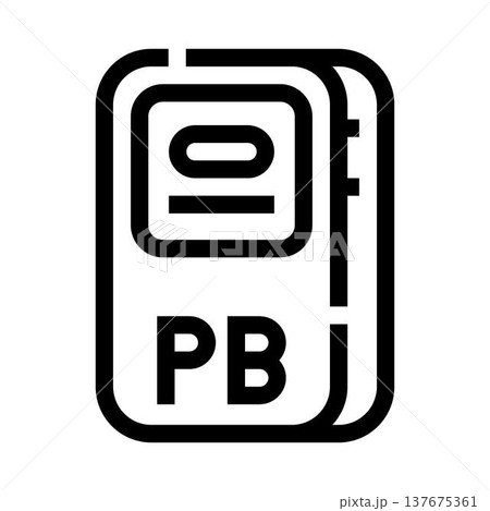 Petabyte cloud data storage server hardware icon 137675361