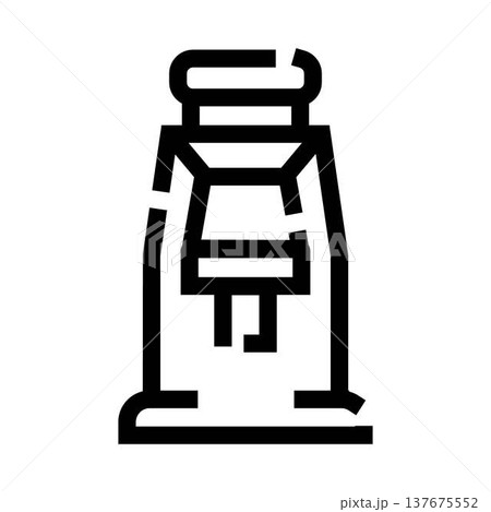 Coffee bean grinder kitchen tool icon 137675552