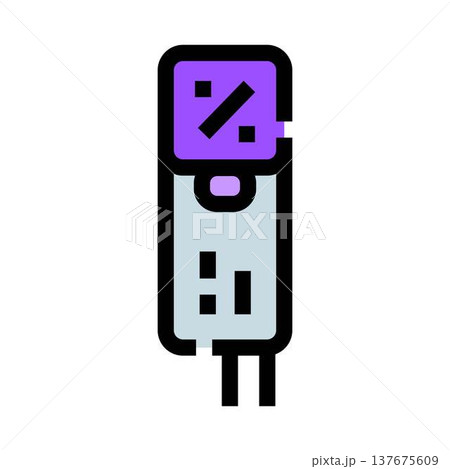 Digital gadget displaying percentage for technology measurement Digital gadget displaying percentage for technology measurement 137675609