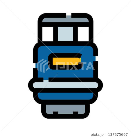 Gas cylinder tank representing fuel energy concept icon 137675697