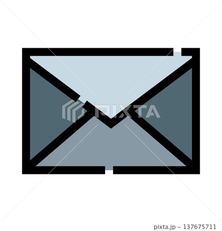 Email icon identifying message or incoming digital communication Email icon identifying message or incoming digital communication 137675711