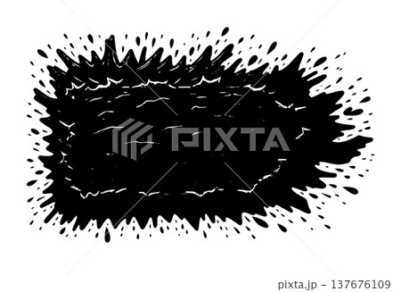 Abstract black explosion design with dark gray center on white background, vector illustration Abstract black explosion design with dark gray center on white background, vector illustration 137676109